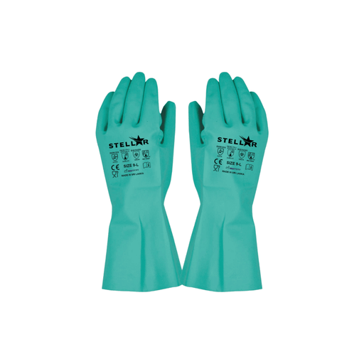 GLOVE NITRILE GREEN