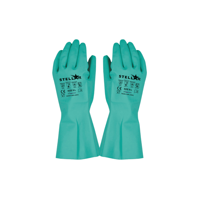 GLOVE NITRILE GREEN
