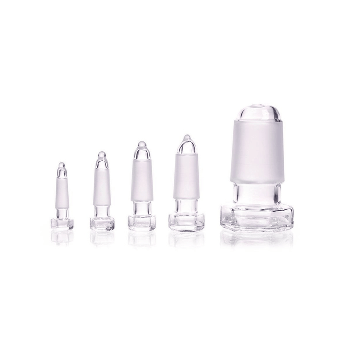 Hollow Stopper - Clear Glass