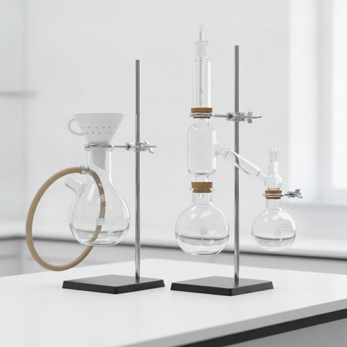 JOANLAB vacuum pumps and distillation equipment