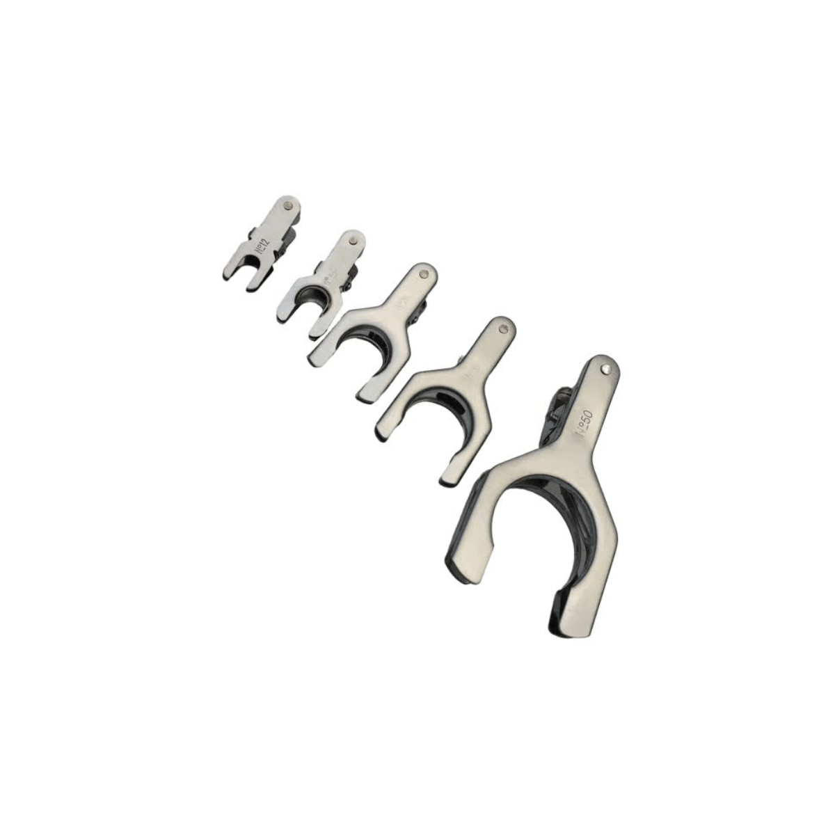 Keck Spherical Joint Clamp (Pinch Clamp) S/S - No.18