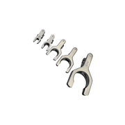 Keck Spherical Joint Clamp (Pinch Clamp) S/S - No.18