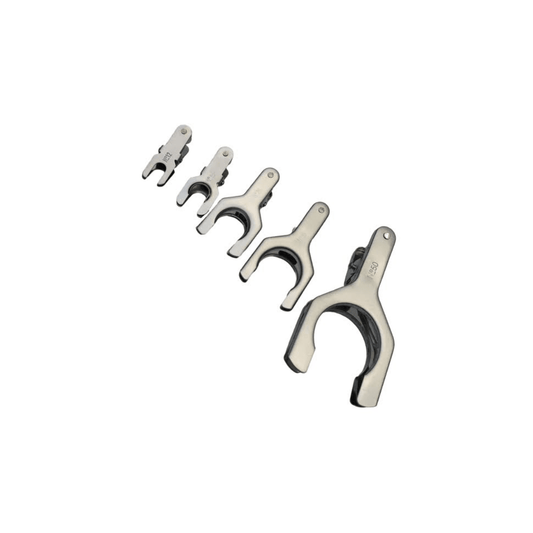 Keck Spherical Joint Clamp (Pinch Clamp) S/S - No.18