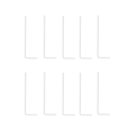 L - Shape Spreader - Borosilicate 3.3 Glass 10pcs