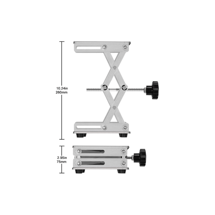 Lab Jack - 430 stainless steel lifting platform