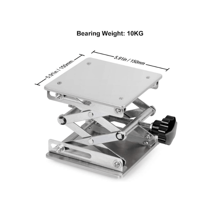 Lab Jack - 430 stainless steel lifting platform