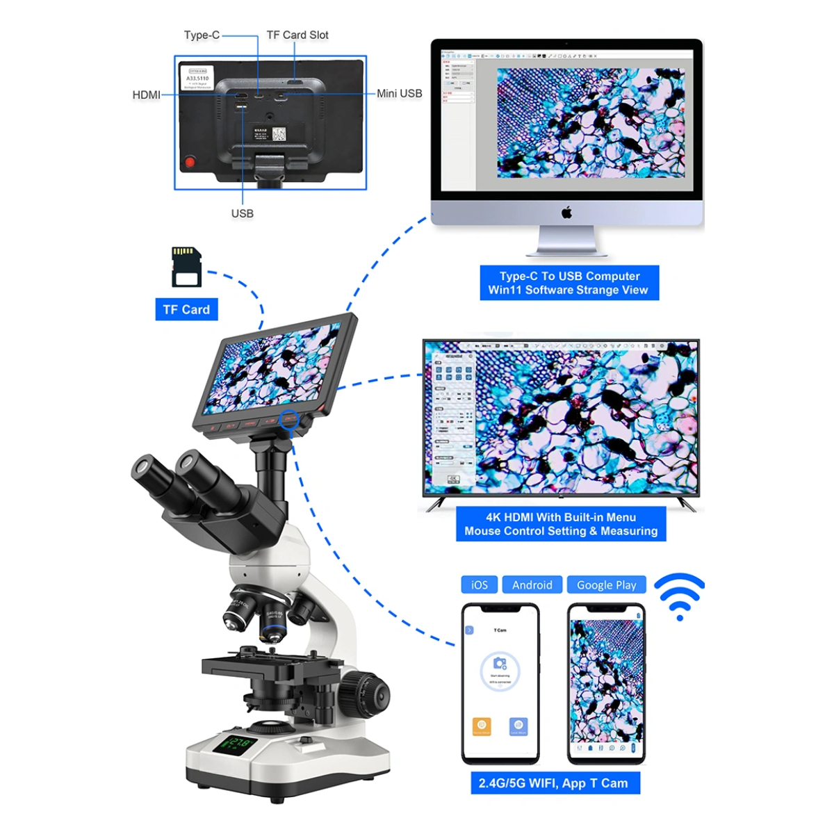 LCD Digital Microscope