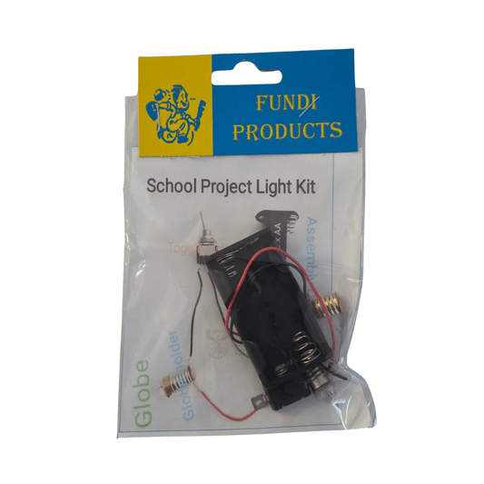 Fundi Products School Project Light Kit in sealed packaging, sold by SmartLabs for CAPS Technology Electrical Systems