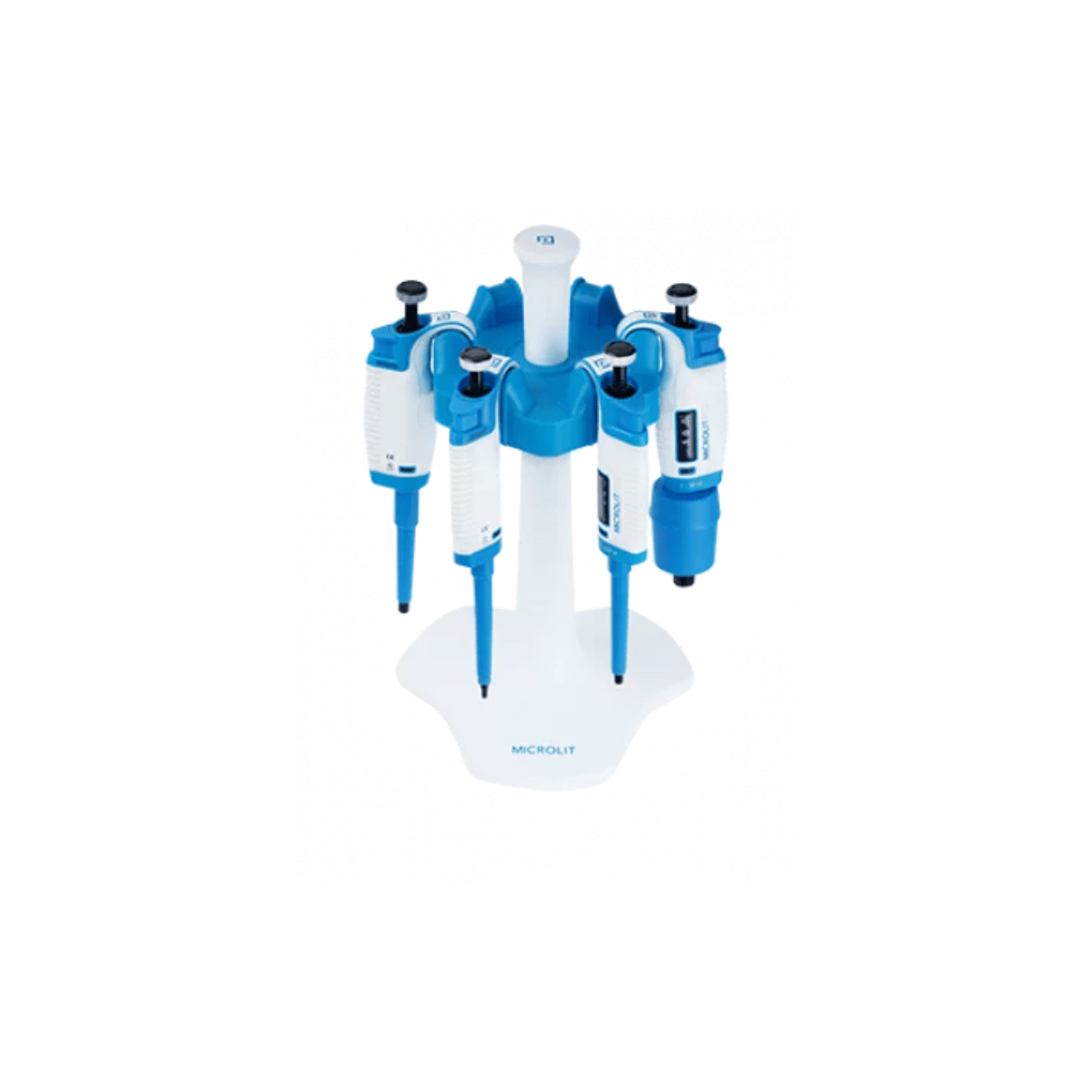 MICROLIT Faveo Pipette Stand 6 Place Carousel