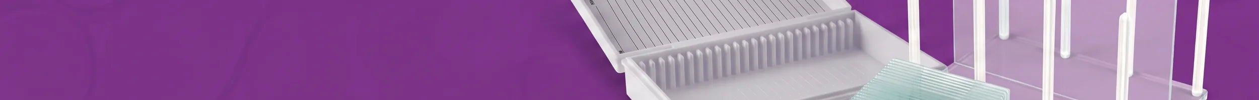 Microscope Slide Box & Storage banner