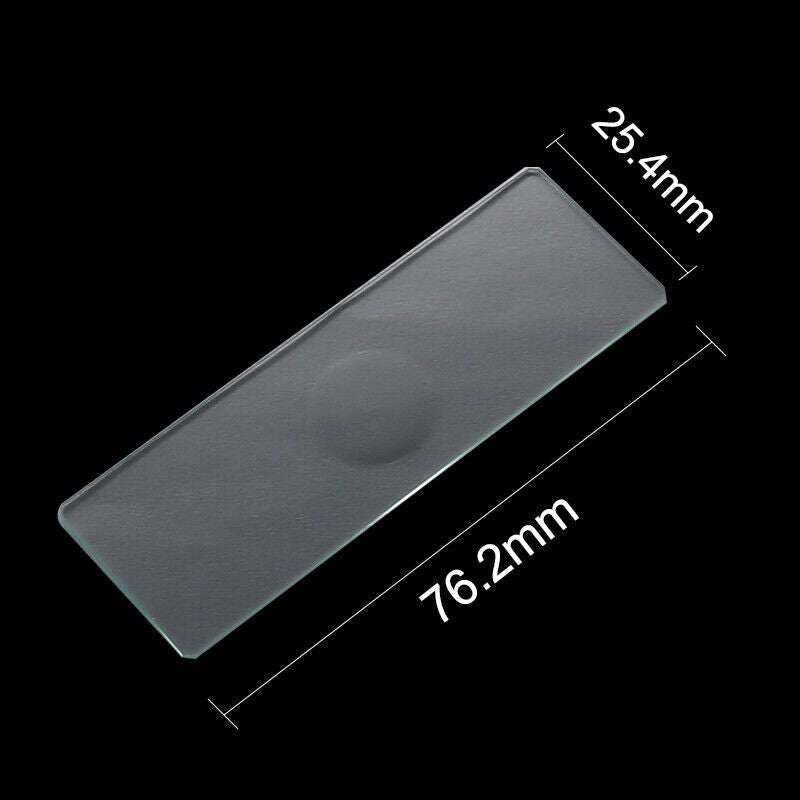 Microscope Slide Single Concave, Ground Edges (Pk50)