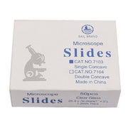 Microscope Slide Single Concave, Ground Edges (Pk50)