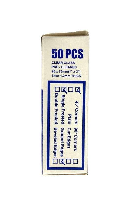 Microscope Slide Single Frosted, Gr/Edge PK50 - Labocare