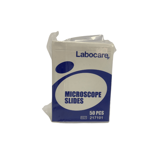 Microscope Slides Plain Ground Edge - PK 50