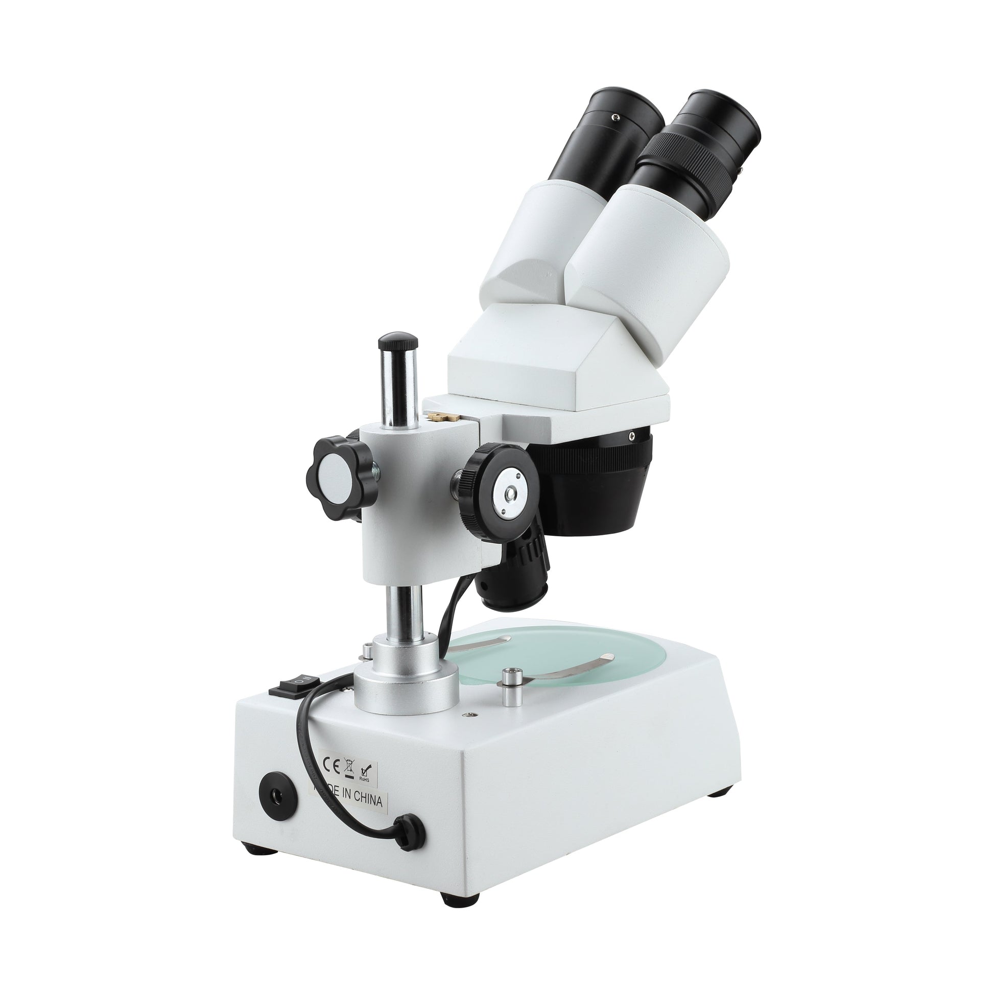 Microscope, Stereo Binocular 10 - 30x, LED