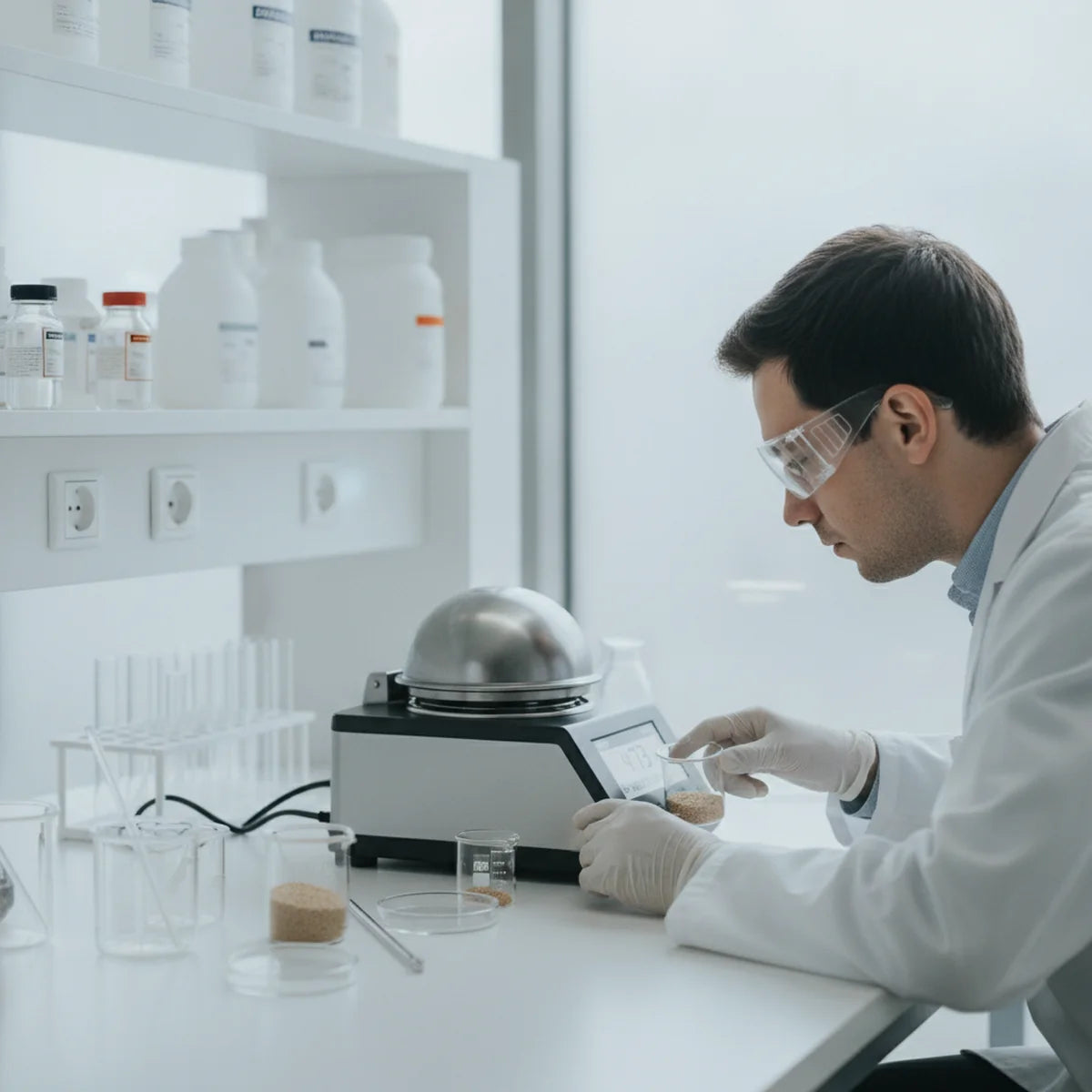 Material quality control