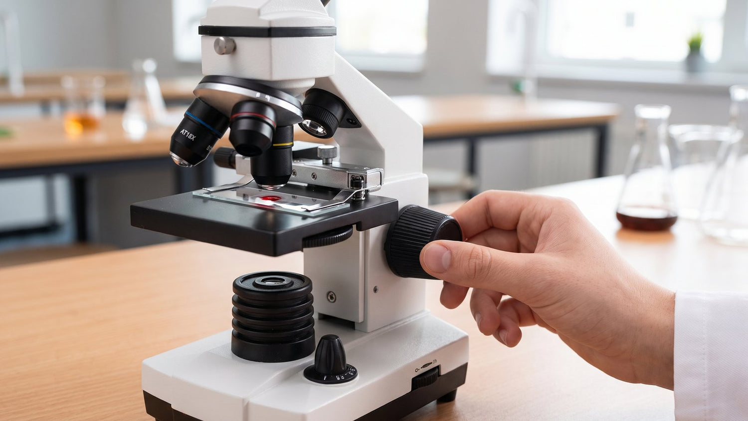 What is a monocular microscope