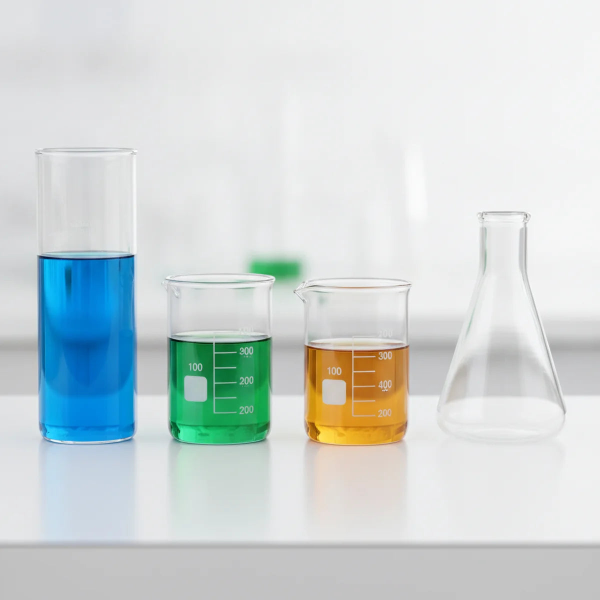OMSONS beakers and flasks