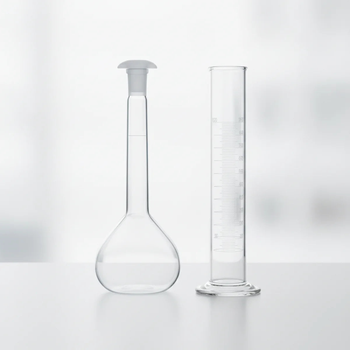 OMSONS volumetric and Class A/B glassware