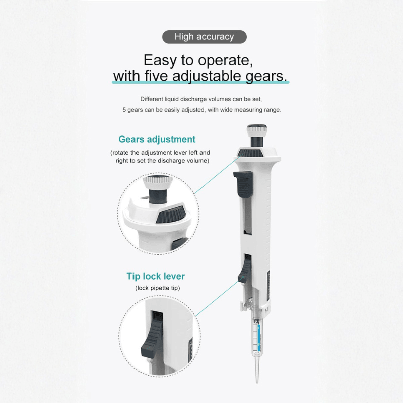 Pipette Single - Channel - 0.5 - 50ml Range