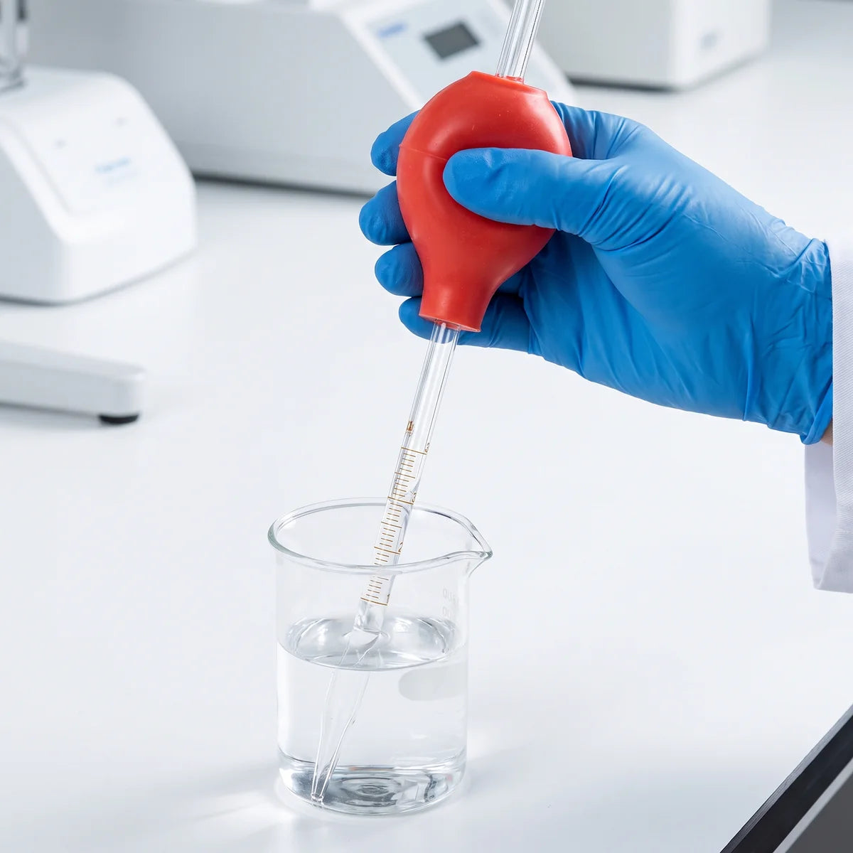Pipette bulb filler