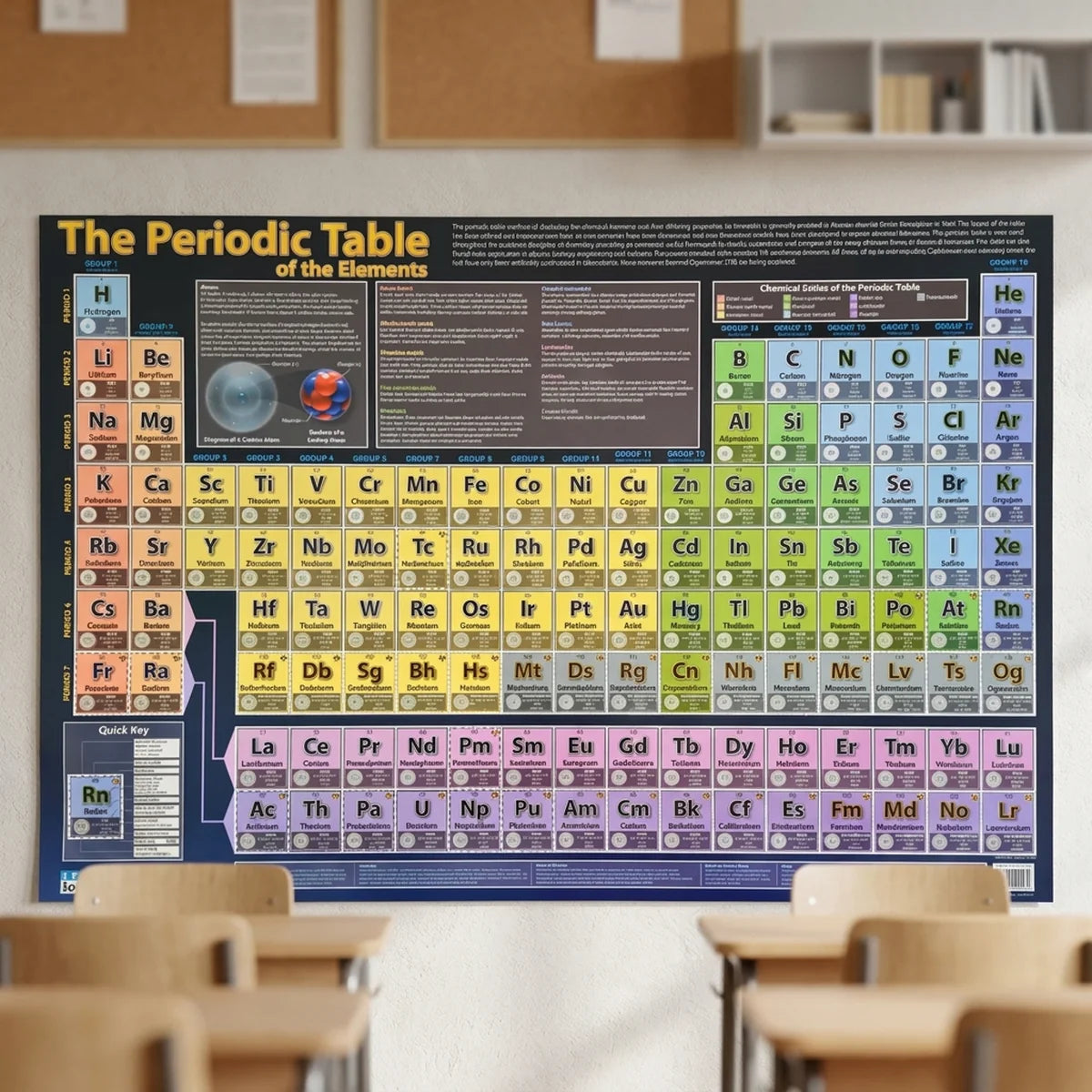 Physical Sciences wall chart