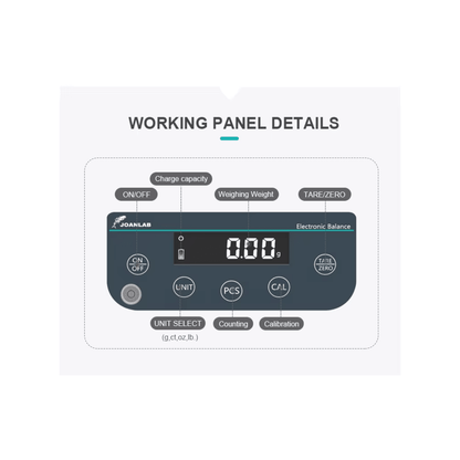 Precision Electronic Balance 3000g x 0.1g