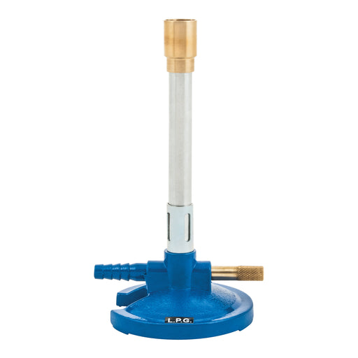 Premium Bunsen Burner with Flame Stabilizer and Gas Adjustment - LPG