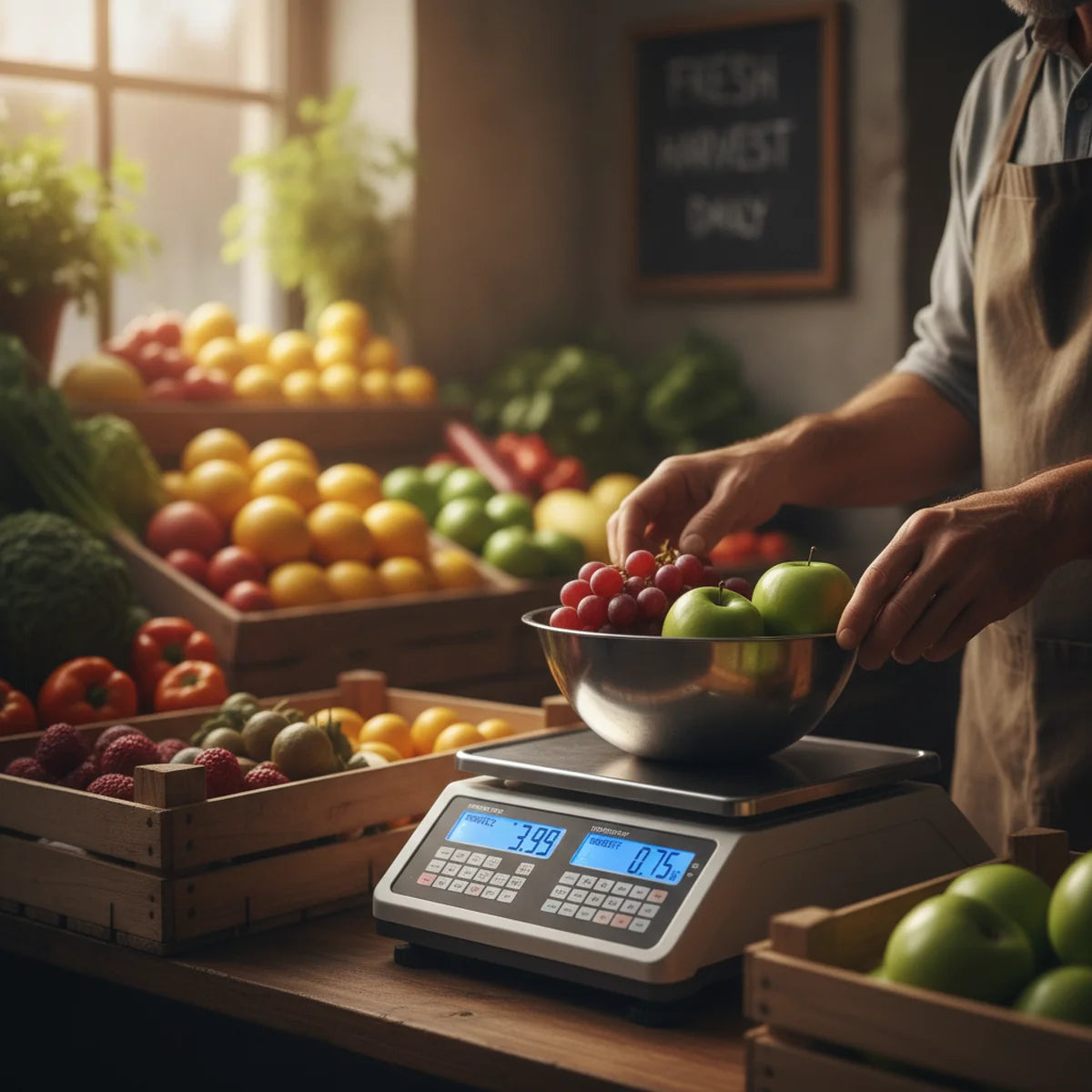 Fresh produce counters
