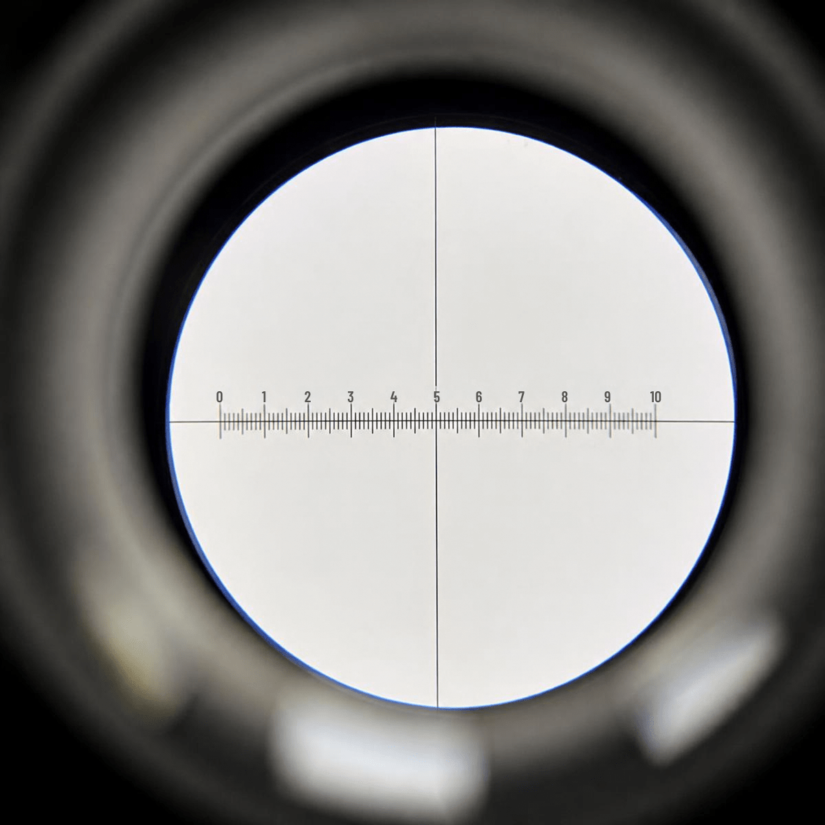 Retical Eyepiece (With Micrometer) WF16x/13mm, Micrometer ,1 DIV=0.1mm, 0.1mm x 100=10mm