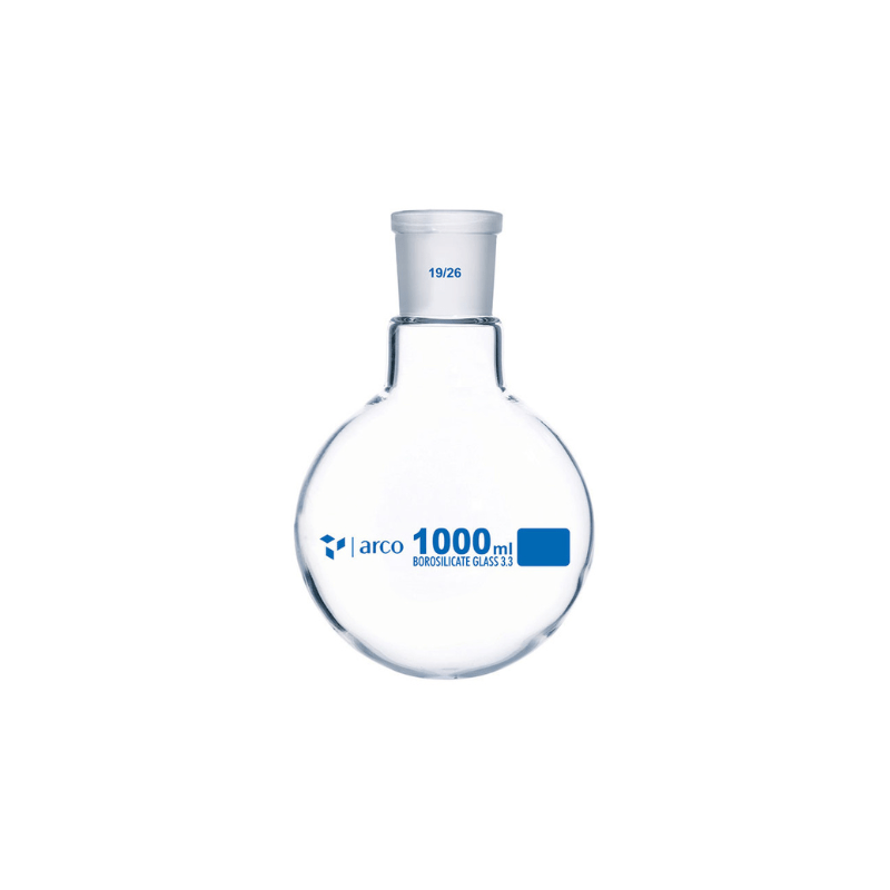 Round Bottom Boiling Flasks with Socketed Single Neck