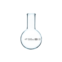 Round Bottom Flash, Single Rimmed Neck