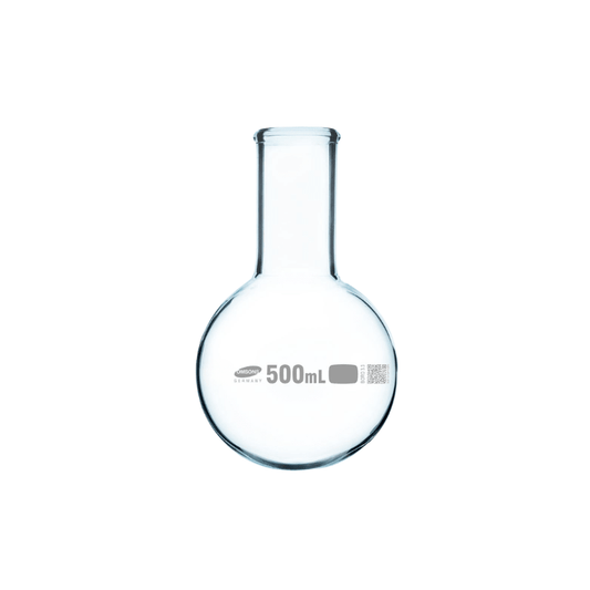 Round Bottom Flash, Single Rimmed Neck