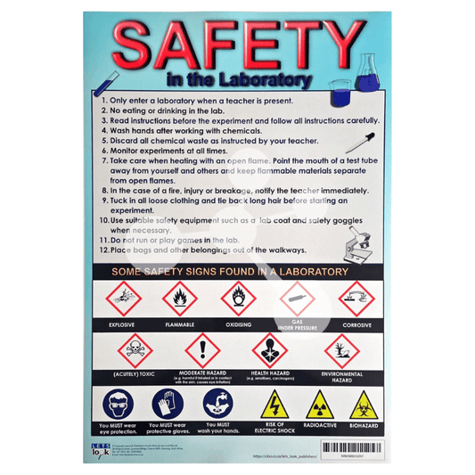 Safety in the Laboratory Wall Chart