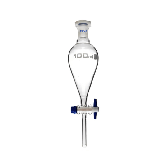 Separating Funnel Borosilicate 3.3 Glass with PTFE Key - OMSONS