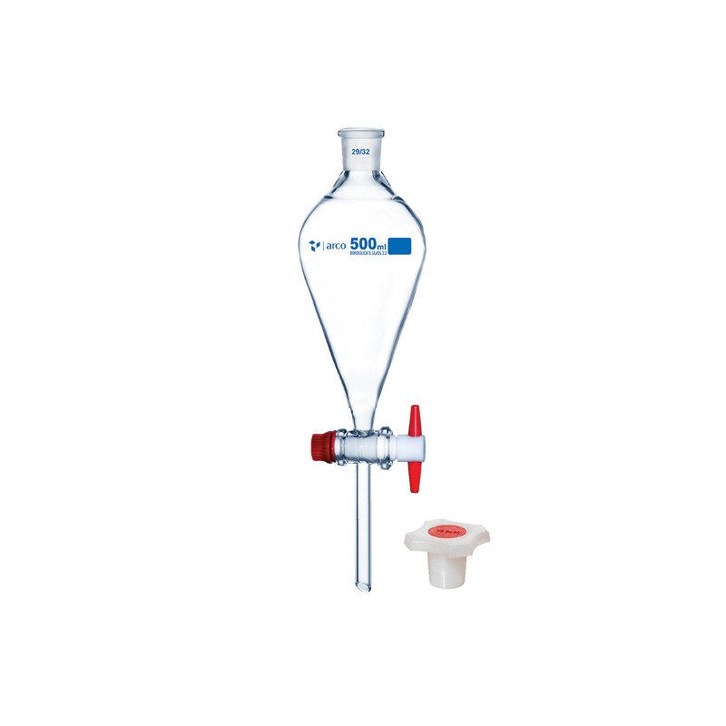 Separating Funnel with PP Stopper - ARCO