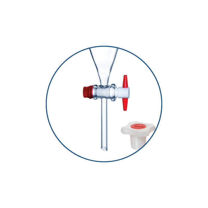 Separating Funnel with PP Stopper - ARCO