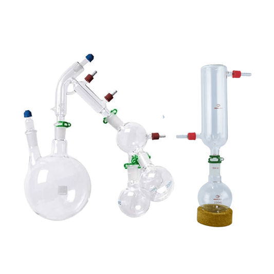 Short Path Distillation Glassware only - 5L Glassware set