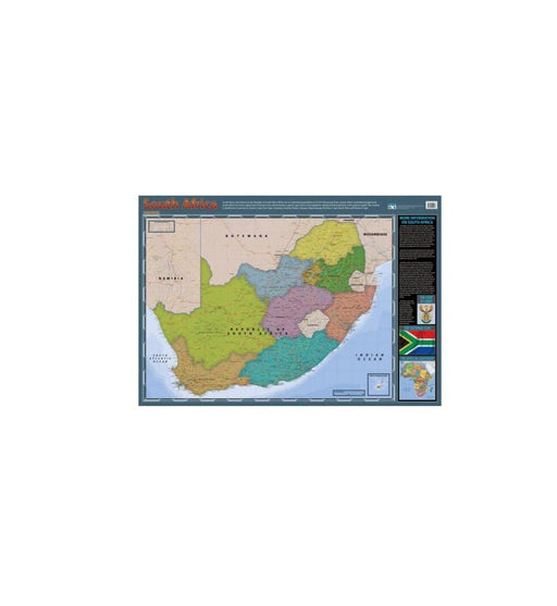 South Africa (Basic) - Wall Chart