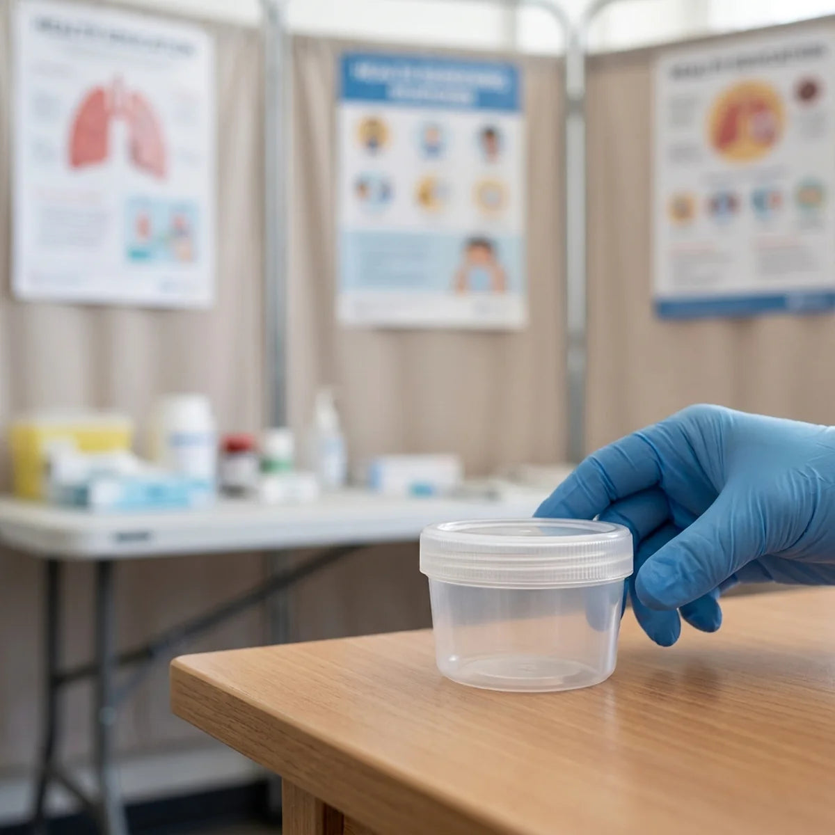 Sputum and TB screening