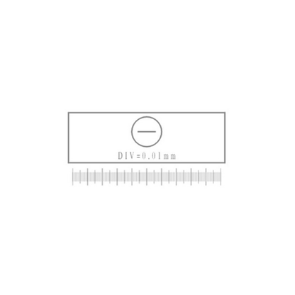Stage Micrometer 100 DIV*0.01mm=1mm