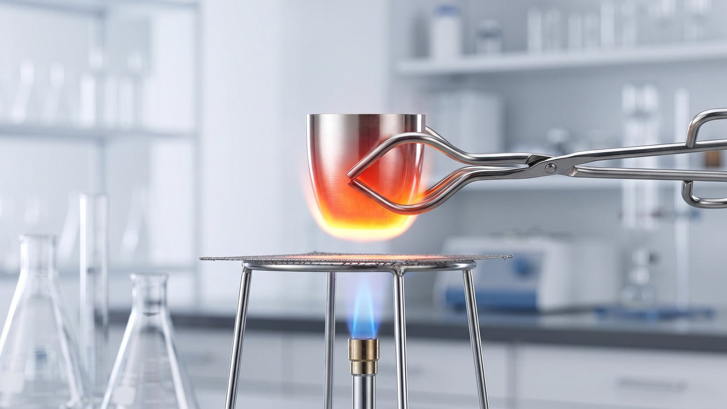 What is a stainless steel crucible