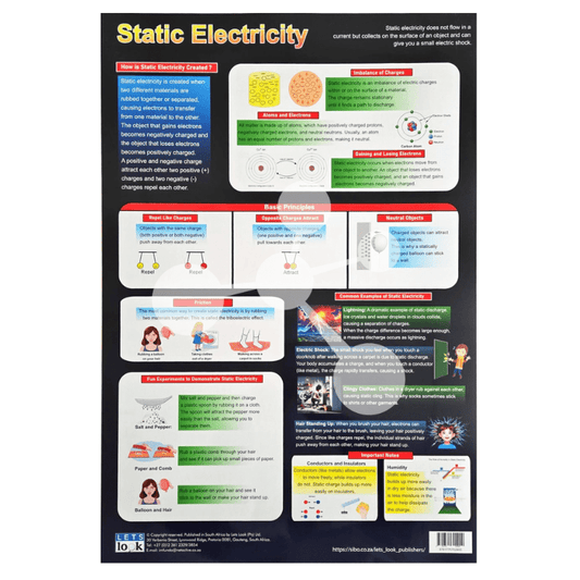 Static Electricity Wall Chart