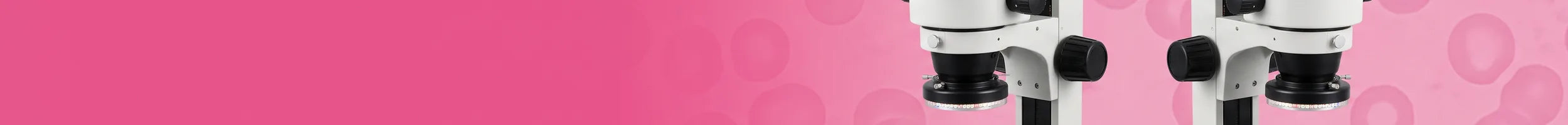 Stereo microscopes collection banner