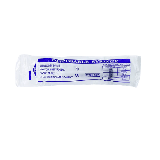 Syringe Disposable Plastic - Each