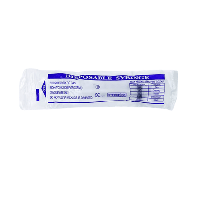 Syringe Disposable Plastic - Each