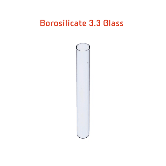 Test Tube Borosilicate 3.3 Glass - Without Rim