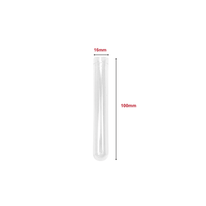 Test Tube PP Plastic - 16mm dia. x100mm