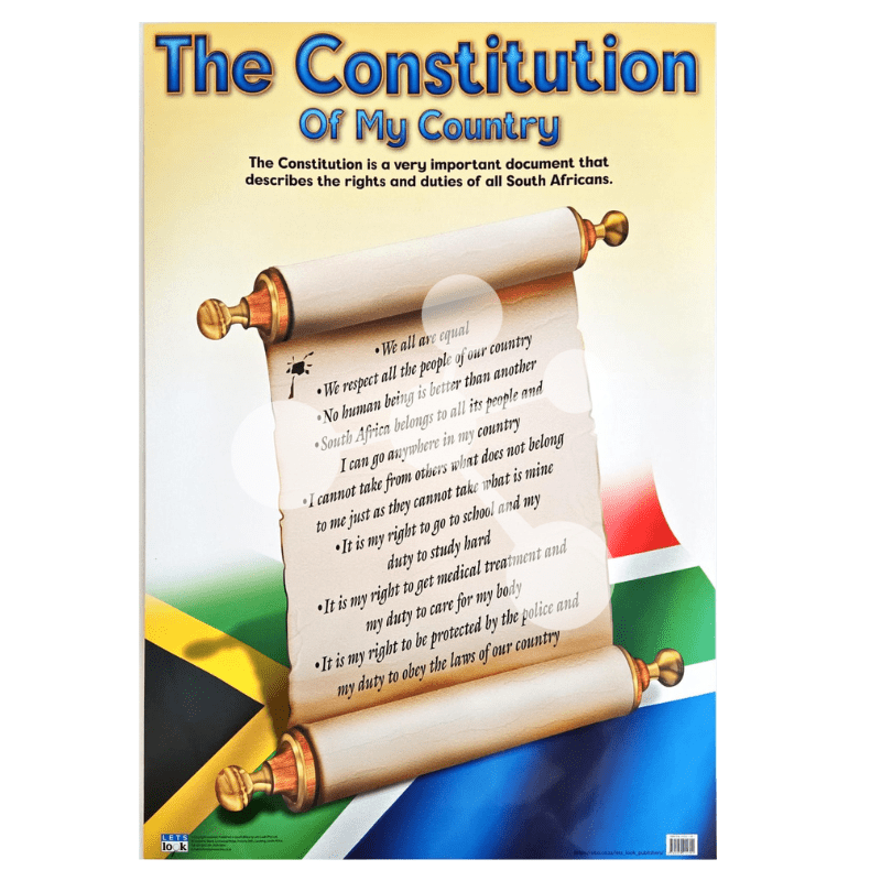 The Constitution of My Country Wall Chart