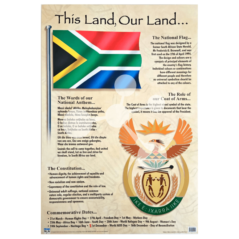 This Land Our Land Wall Chart
